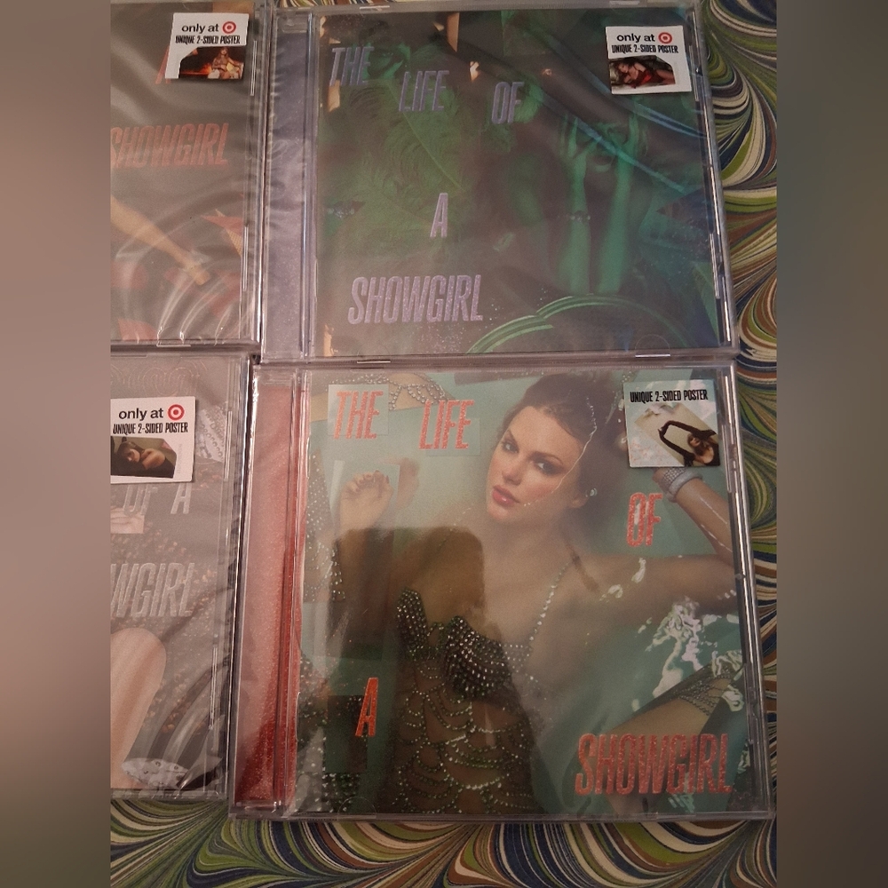 Taylor Swift "The Life of a Showgirl" CD.  4 To Choose From.  New. Sealed.